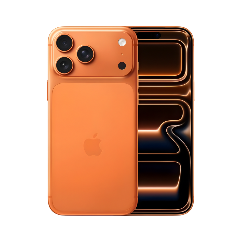 iphone 17 pro max turuncu renk replika android model